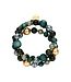 Les Cordes Armband Pan87 Groen