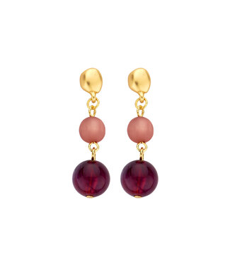 Les Cordes Oorring Pan87 Aubergine