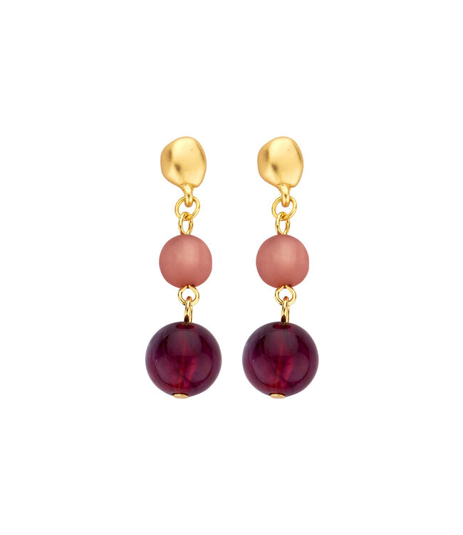 Les Cordes Oorring Pan87 Aubergine