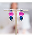 Paviè Oorring Melita Blu/Fucsia