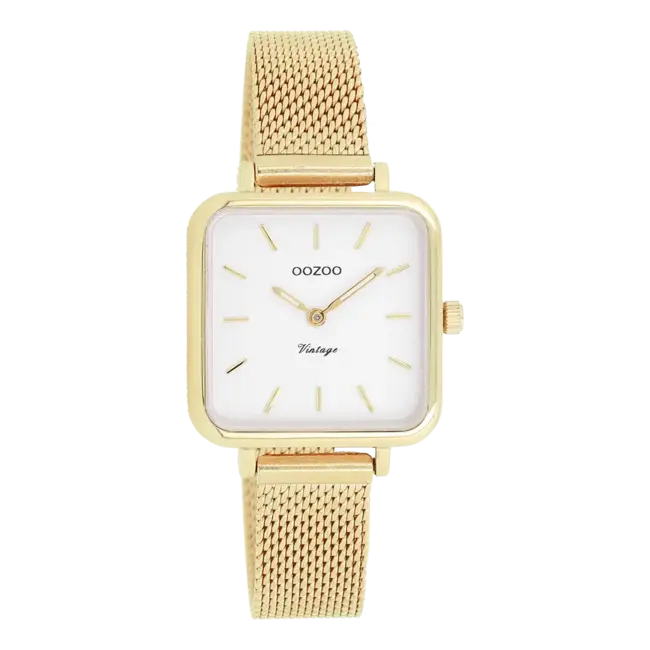 Oozoo Uurwerk Lara Goud 26x26mm