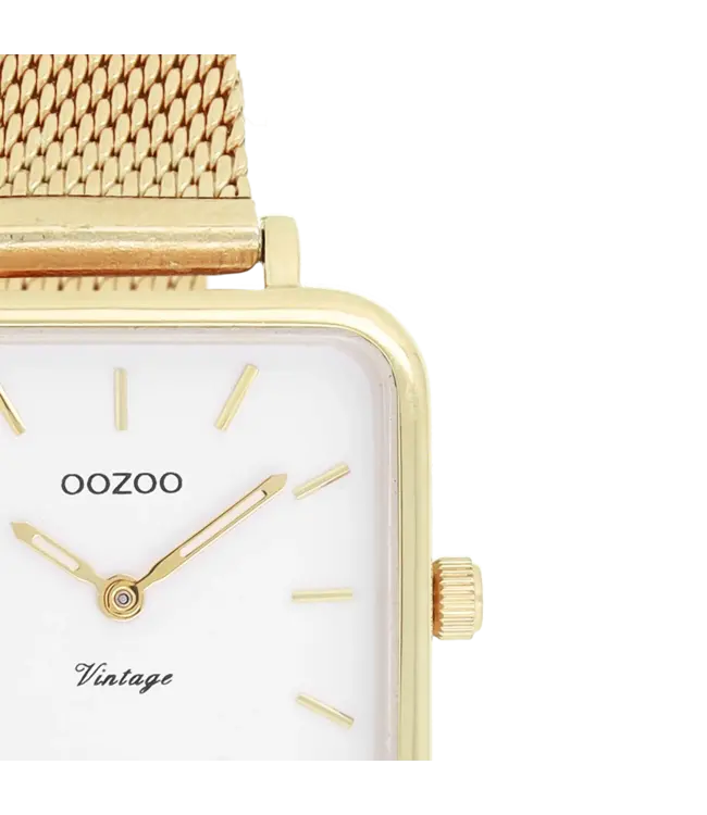 Oozoo Uurwerk Lara Goud 26x26mm