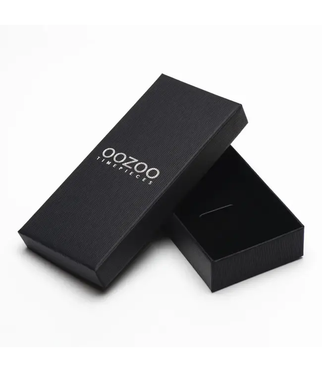 Oozoo Uurwerk Fenne Silver/Grijs 22x30mm