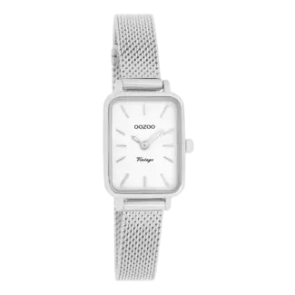 Oozoo Uurwerk Paulien Zilver 26x21mm