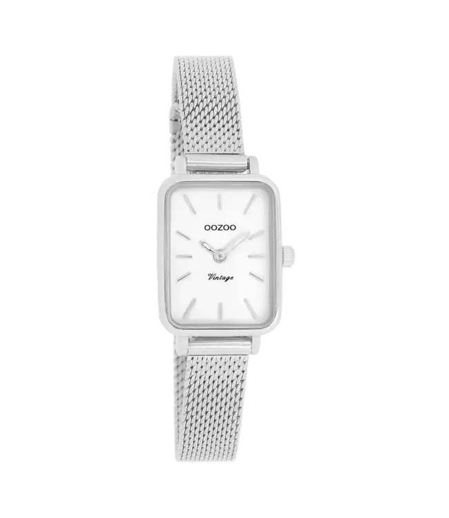 Oozoo Uurwerk Paulien Zilver 26x21mm