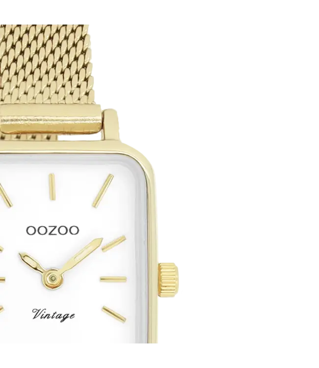 Oozoo Uurwerk Paulien Goud 26x21mm