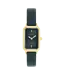 Oozoo Uurwerk Michele Gold/Dark Green 22x19mm
