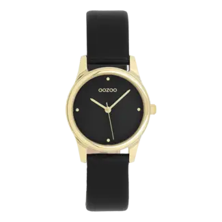 Oozoo Uurwerk Rani Goud/Zwart 28mm