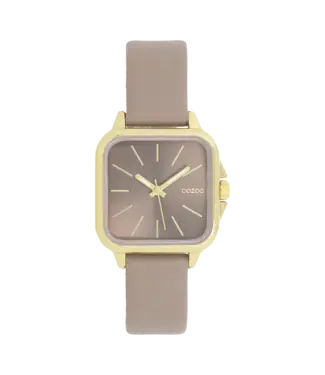 Oozoo Uurwerk Kiara Goud/Taupe 34mm