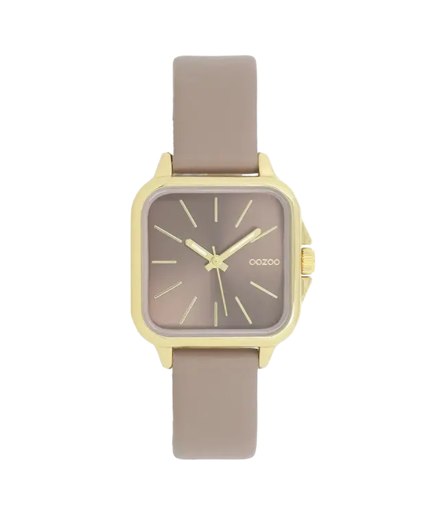 Oozoo Uurwerk Kiara Goud/Taupe 34mm