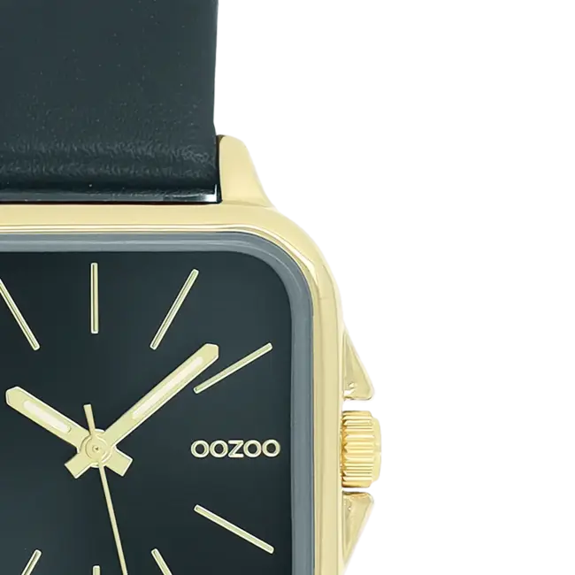 Oozoo Uurwerk Kiara Goud/Donker groen 34mm