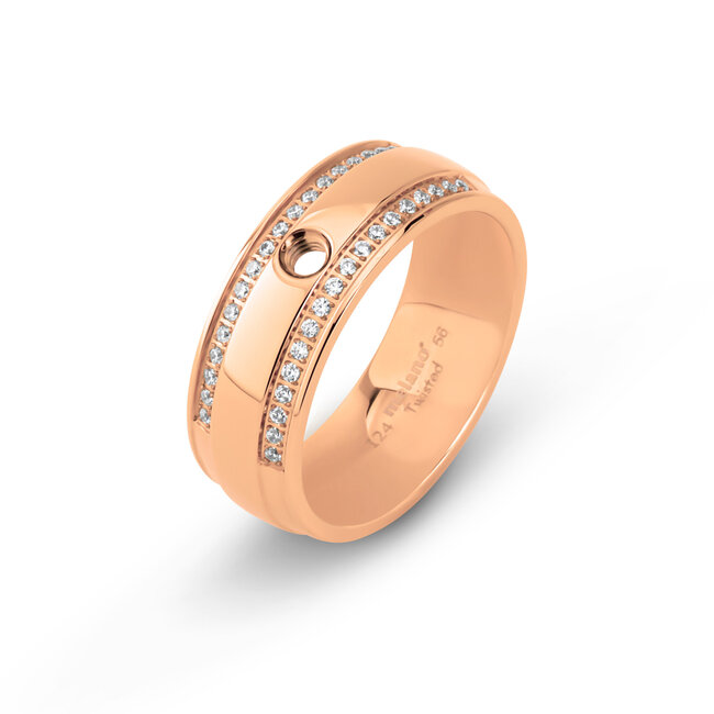 MelanO TW Tierra cz ring