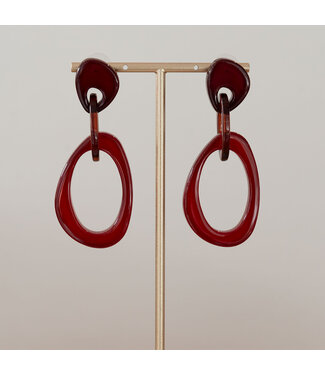 Oorring Alina Bordeaux
