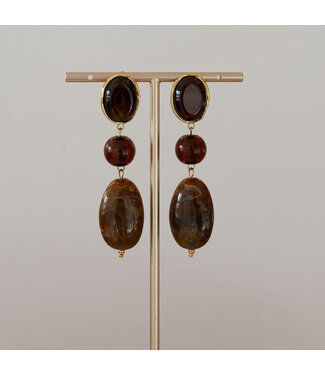 Babazou Oorring Celeste Bruin