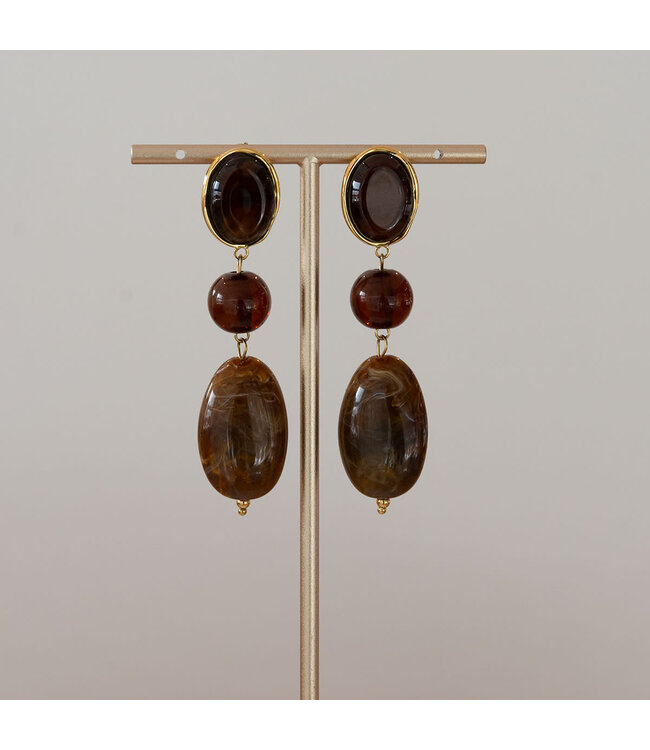 Babazou Oorring Celeste Bruin