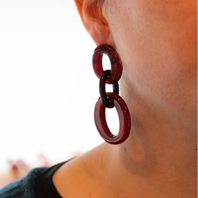 Babazou Oorring Mila Bordeaux