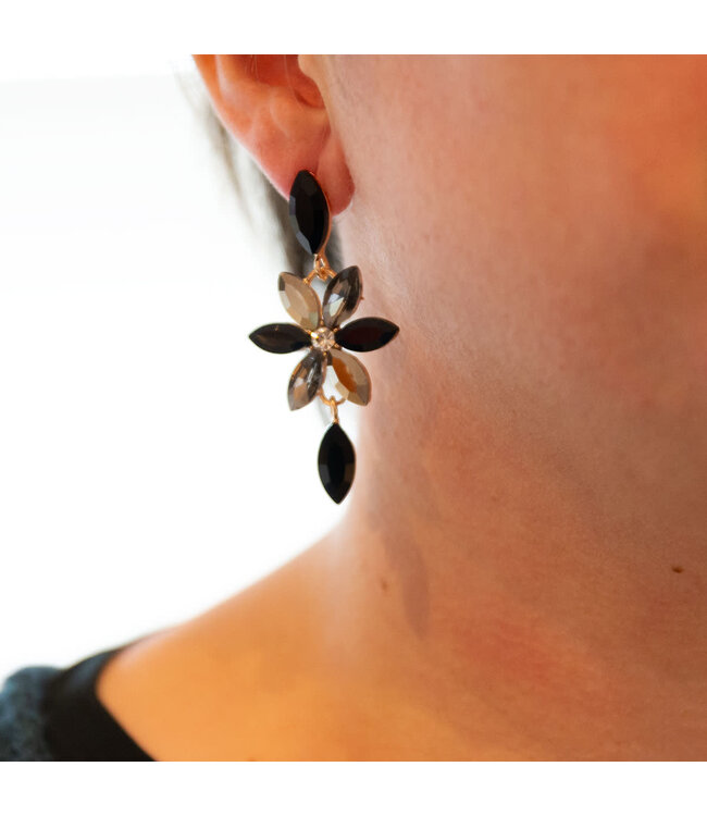 Oorring Karlijn Zwart