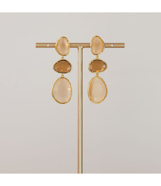 Oorring Giselle Beige