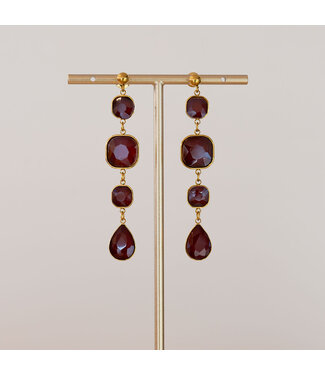 Oorring Donna Bordeaux