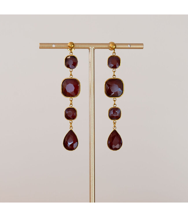 Oorring Donna Bordeaux