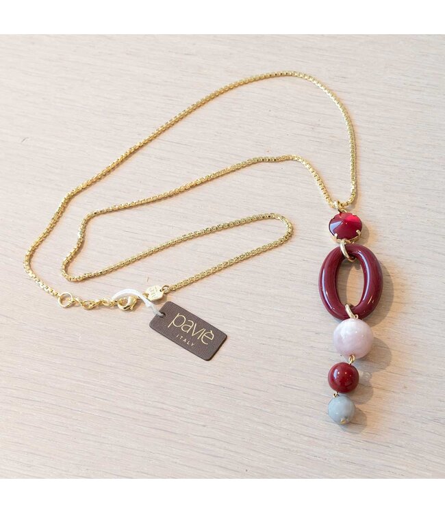 Paviè Halsketting Arletta Bordeaux