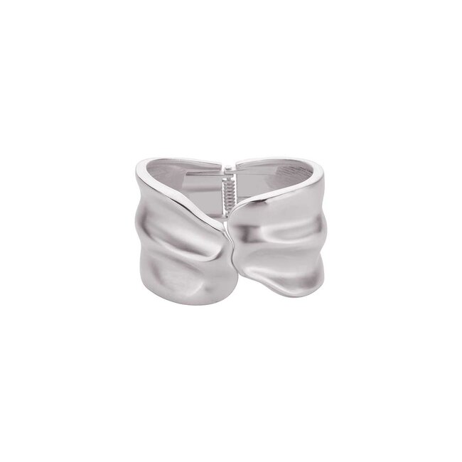 Les Cordes Armband Berlijn Zilver Mat