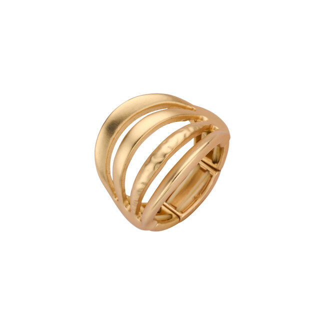 Les Cordes Ring BR14 Goud Mat