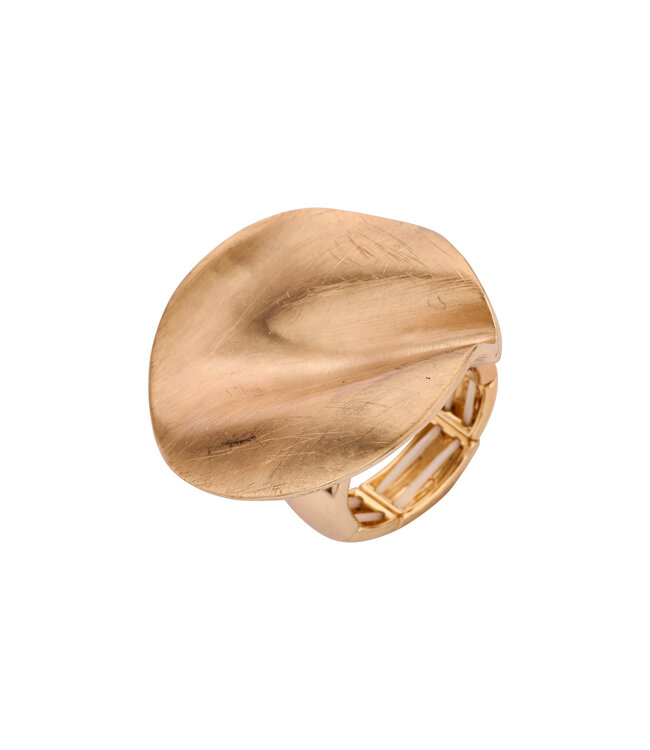 Les Cordes Ring BR15 Goud Mat