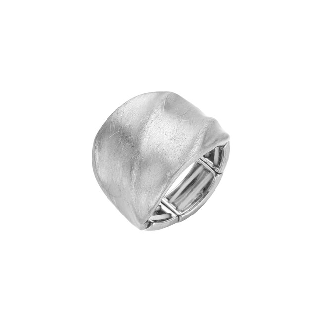 Les Cordes Ring BR16 Zilver Mat