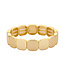 Les Cordes Armband CAB71 Goud Mat