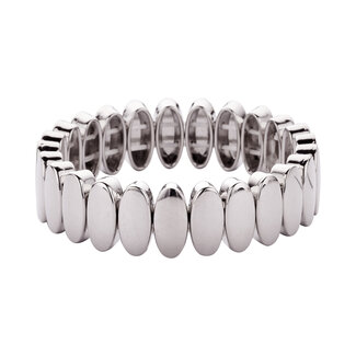 Les Cordes Armband CAB72 Zilver