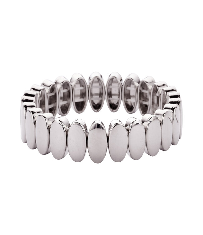 Les Cordes Armband CAB72 Zilver