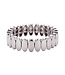 Les Cordes Armband CAB72 Zilver