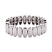 Les Cordes Armband CAB72 Zilver
