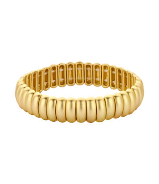 Les Cordes Armband CAB73 Goud Mat