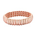 Les Cordes Armband CAB73 Rosegoud Mat