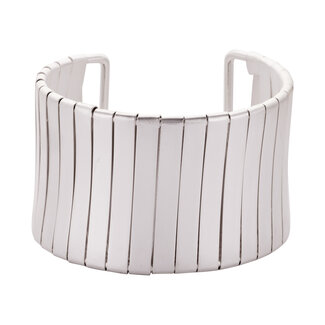 Les Cordes Armband DAB7 Zilver Mat