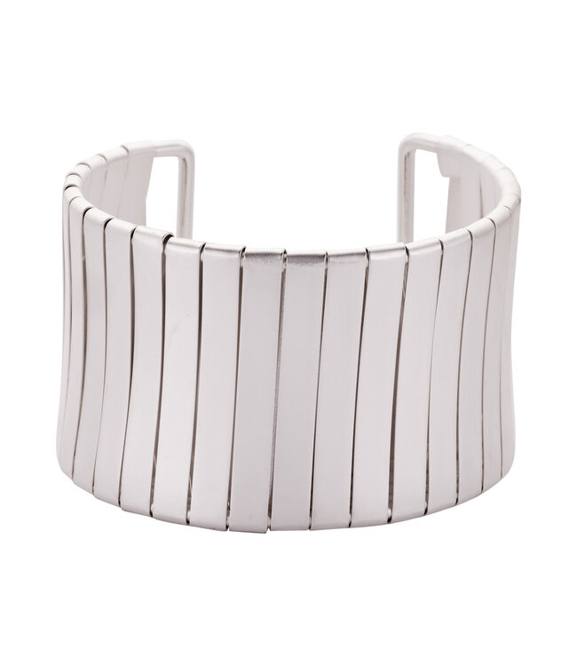 Les Cordes Armband DAB7 Zilver Mat