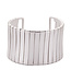 Les Cordes Armband DAB7 Zilver Mat