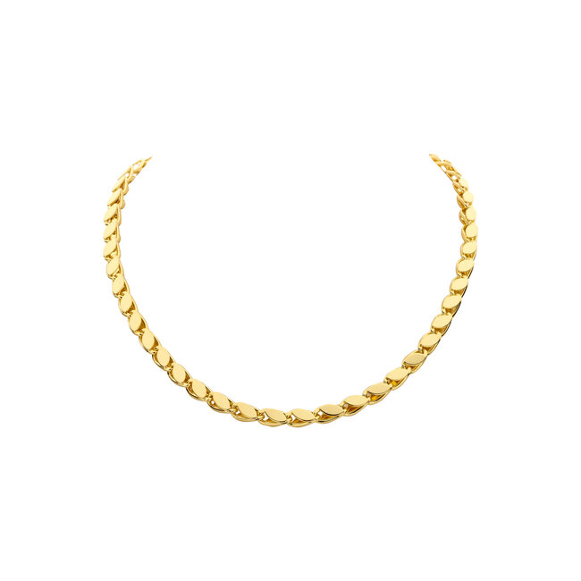 Les Cordes Halsketting Dakar Goud