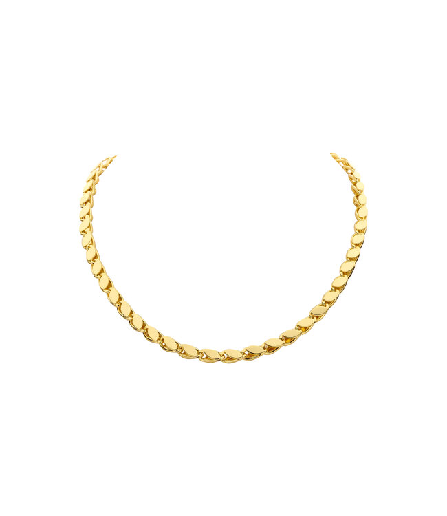 Les Cordes Halsketting Dakar Goud