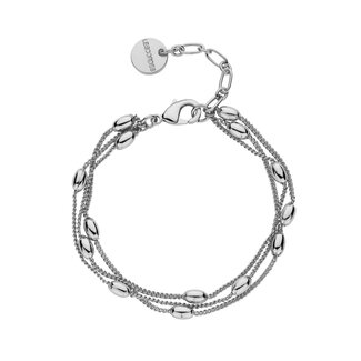 Les Cordes Armband Dallas Zilverkleur