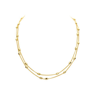 Les Cordes Halsketting Dallas Goud