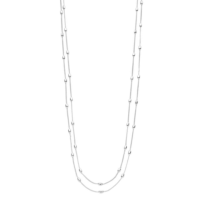 Les Cordes Halsketting Dallaslang Zilver
