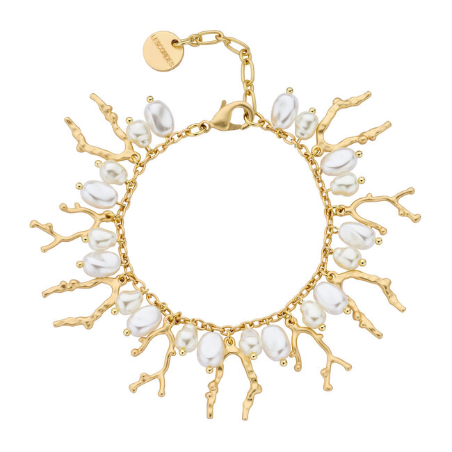 Les Cordes Armband Dandori Goud Mat