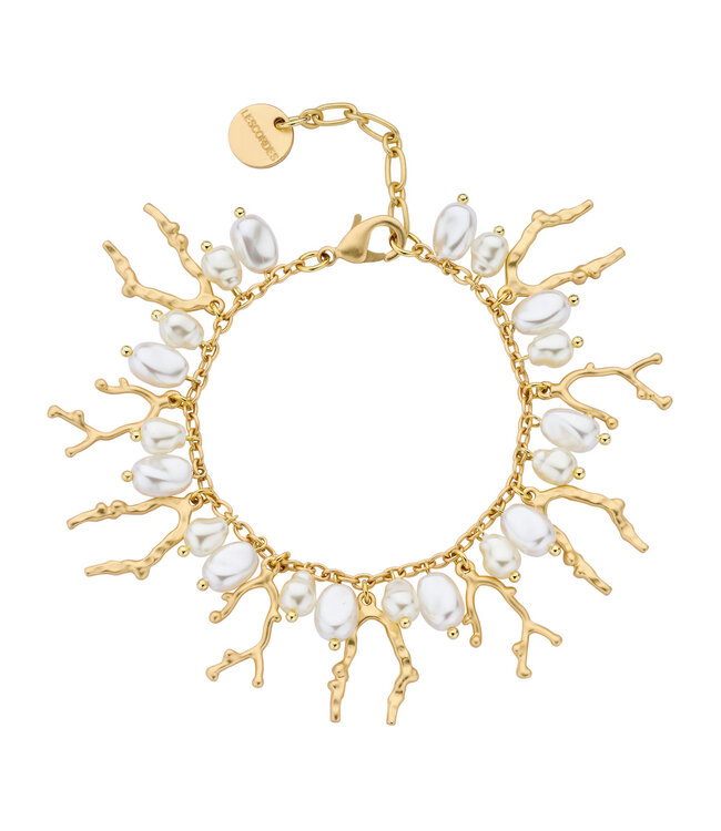 Les Cordes Armband Dandori Goud Mat