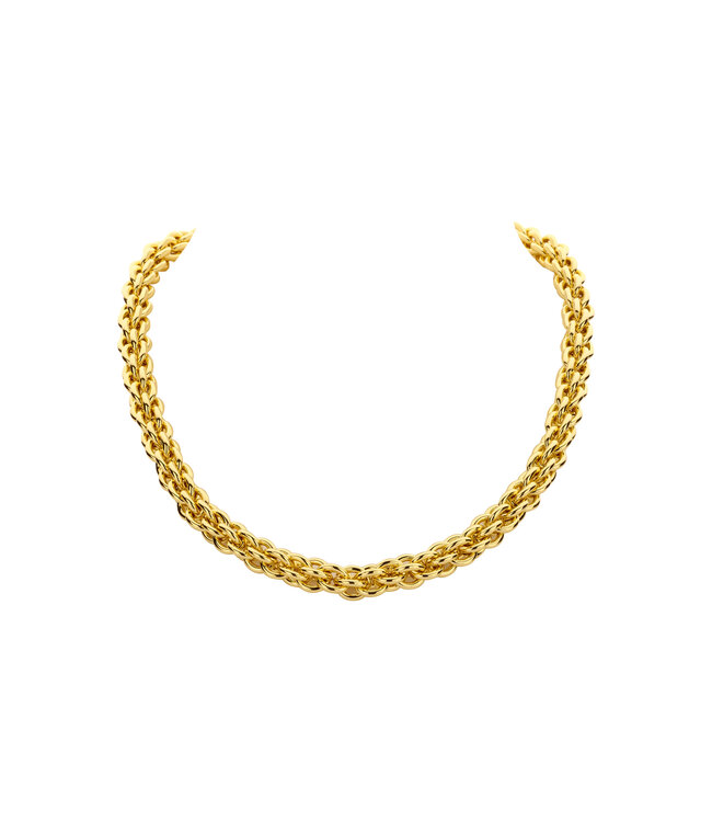 Les Cordes Halsketting Debbie Goud