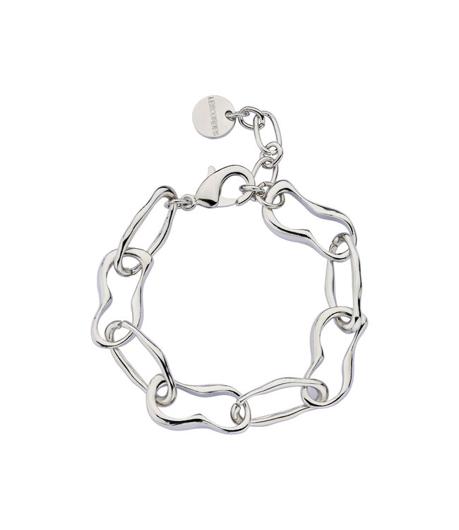Les Cordes Armband Detroit Zilver