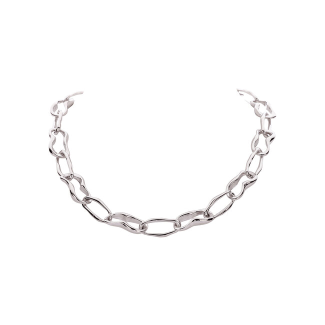 Les Cordes Halsketting Detroit Zilver