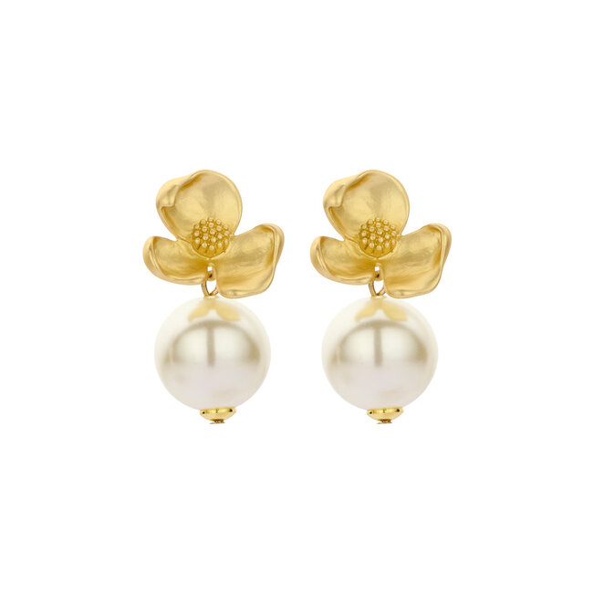 Les Cordes Oorring DOB116 Parelmoer